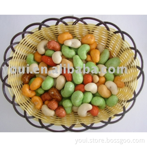 Colorful coated cashew nuts (KOSHER)